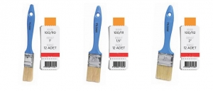 YILSAN 100/112 PLS.MAVİ SAPLI EKO KESTİRME FIRÇA 2 NO 1*12