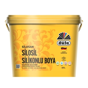 *DÜFA SİLOSAN SİLİKONLU DÜZ DIŞ CEPHE 15 LT KV. C BAZI