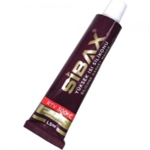 *LS98 SİBAX (SIVI CONTA) SİYAH TÜP KUTULU YÜKSEK ISI SİLİKONU 50ML 1*36