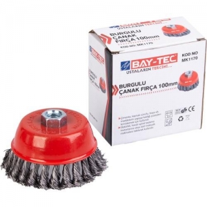 SOLESTAR STR-1095 BURGULU ÇANAK FIRÇA 100MM 4NO 1*60