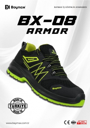 BAYMAX BX-08-40 GOLDEN ARMOR İŞ AYAKKABI NO:40 1*10