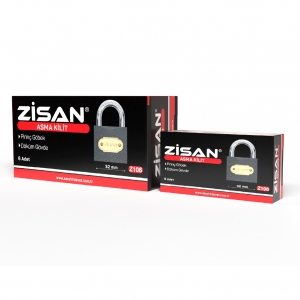 SARA Z108 50NO ASMA KİLİT GRİ KISA 1*6